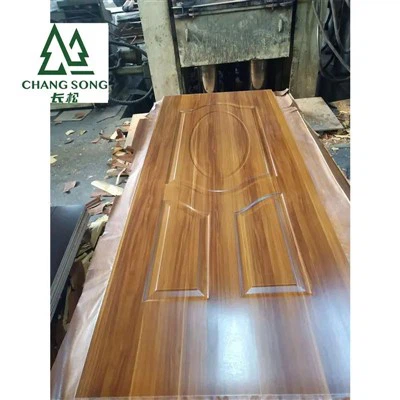 Melamin støbt dørhud