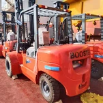 Genanvendt gaffeltruck